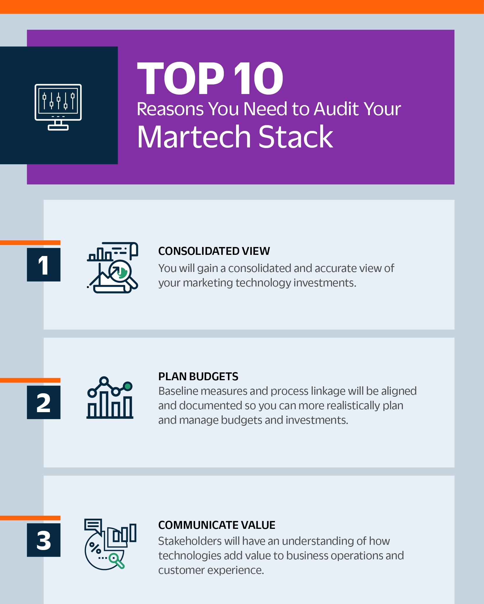  [Infographic] Top 10 Reasons You Need To Audit Your Martech Stack
